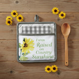 Raised On Country Sunshine Pot Holder & Towel Set-Lange General Store