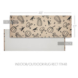 Raven Harvest Indoor/Outdoor Rectangle Rug Collection
