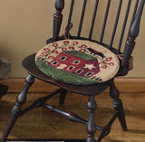 Red House Hooked Chair Pad-Lange General Store