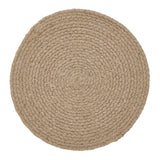 Red White Blue Ric Rac Braided Trivet 8"-Lange General Store