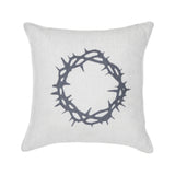 Risen Crown Of Thorns Pillow 6x6-Lange General Store