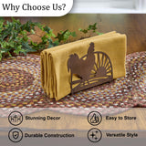 Rooster Sunrise Napkin Holder-Lange General Store