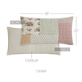 Roselynn Cottage Floral Patch Sham-Lange General Store