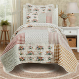Roselynn Cottage Floral Quilt-Lange General Store