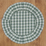 Roselynn Cottage Green Gingham Placemats Set of 6-Lange General Store