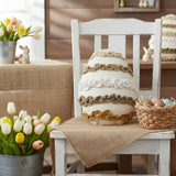 Ruffled Egg Pillow-Lange General Store