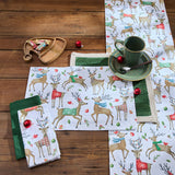 Run Run Reindeer Cotton Cloth Napkins Set of 4