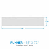 Run Run Reindeer Table Runner 72"