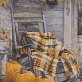 Rustic Fall Porch Placemats Set of 4