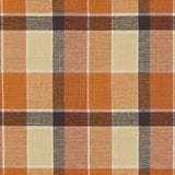 Rustic Fall Porch Plaid Placemats Set of 4