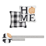 Sable Ann Buffalo Check Home Pumpkin Pillow 6"-Lange General Store