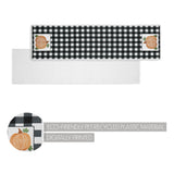Sable Ann Buffalo Check Pumpkin Runner