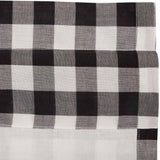 Sable Ann Buffalo Check Ruffled Valance