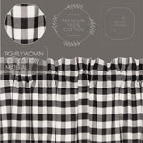 Sable Ann Buffalo Check Valance