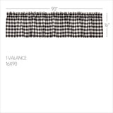 Sable Ann Buffalo Check Valance