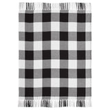 Sable Ann Check Woven Throw-Lange General Store