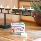 Santa's Naturals Tea Light Candle Set of 12 - Fraser Fir-Lange General Store