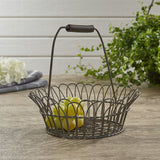 Scalloped Wire Basket-Lange General Store