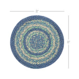 Sea Glass 8" Trivet Set of 3-Lange General Store