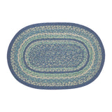 Sea Glass Braided Placemat-Lange General Store