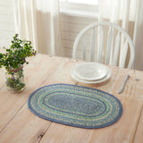Sea Glass Braided Placemat-Lange General Store