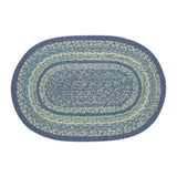 Sea Glass Braided Placemat-Lange General Store