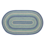 Sea Glass Collection Braided Rugs - Oval-Lange General Store