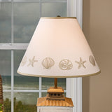Sea Shell Embroidered Lamp Shade