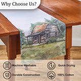 Seluded Cabin Table Runner 54"-Lange General Store