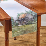 Seluded Cabin Table Runner 54"-Lange General Store