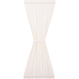 Simple Life Flax Antique White Door Panel Curtain-Lange General Store