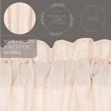 Simmington Natural Ruffled Valance