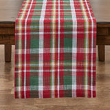 Sleigh Bell Plaid Table Runners-Lange General Store