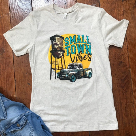 Small Town Vibes T-Shirt-Lange General Store