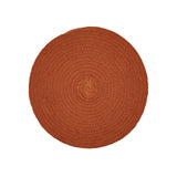 Solid Sienna Braided Placemats Set of 4
