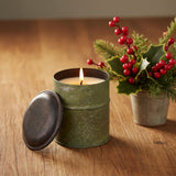 Spice Tin Candle - Vintage Green-Lange General Store