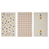Spring Blessings & Tulips Tea Towel Set of 3-Lange General Store