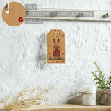 Spring In Bloom Bunny In Vest Tag Ornament-Lange General Store