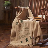 Spring In Bloom Woven Throw-Lange General Store