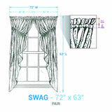 Stanton Ivy Prairie Curtains-Lange General Store