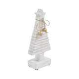 Starbright Distressed White Wooden Tree-Lange General Store