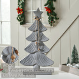 Starry Pine Distressed Grey Wooden Tree-Lange General Store