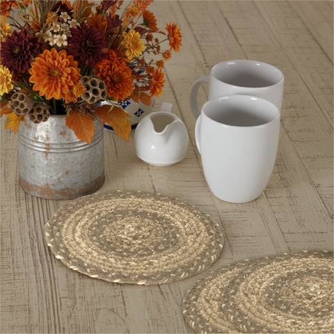 Stonebrook Braided 8" Trivet Set of 3