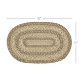Stonebrook Braided Oval Placemat