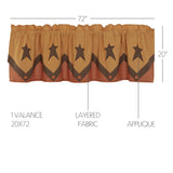 Stratford Primitive Star Valance