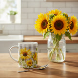 Sunflower Check Dinnerware-Lange General Store