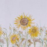 Sunflower Fields Cotton Cloth Napkins Set of 4