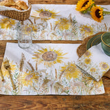 Sunflower Fields Placemats Set of 4