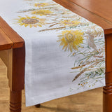 Sunflower Fields Table Runner 36"