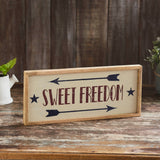 Sweet Freedom Wooden Sign-Lange General Store